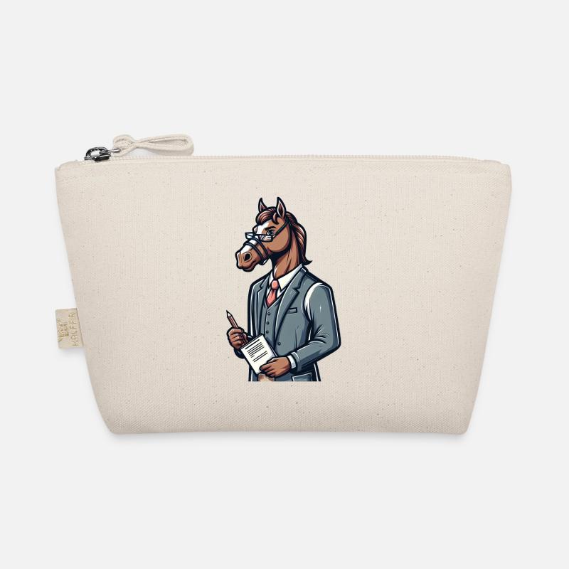 Professeur de cheval mignon Trousse biologique