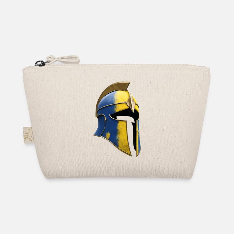 Spartanischer Helm Bio-Täschchen