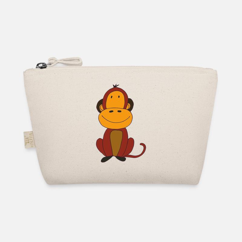 Funny Monkey Organic Pouch