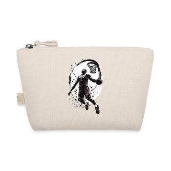 Basketball Dunking Aesthetic Streetwear Design - Bio-Täschchen - Natur - Vorne