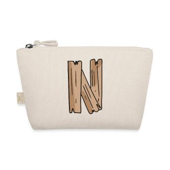 Lettre N Bois Bois Lettre Nom - Trousse biologique - nature - Devant