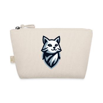 Kitten: illustration of a little fluffy - Organic Pouch - nature - Front