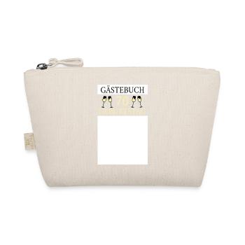 Gästebuch 70.Geburtstag Unterschrift T-shirt - Bio-Täschchen - Natur - Vorne