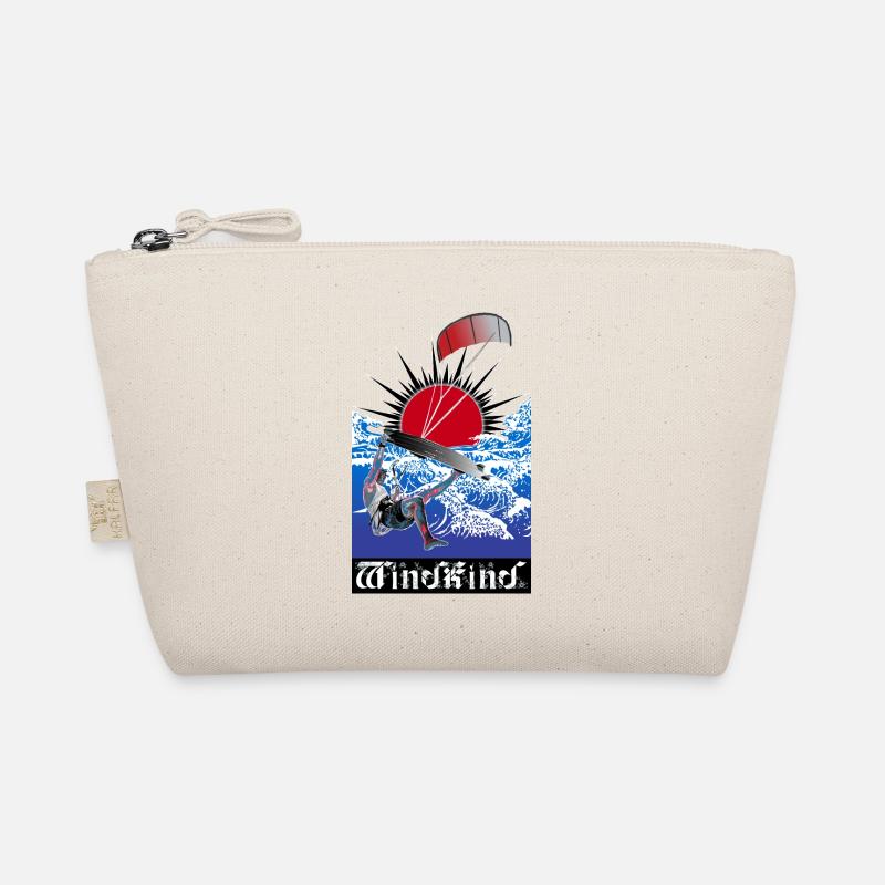 WINDKIND Große Welle Bio-Täschchen