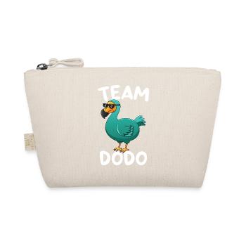 Bird Lover Flying Bird Dodo - Organic Pouch - nature - Front
