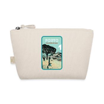 Vila Nova de Gaia: View of Porto - Organic Pouch - nature - Front