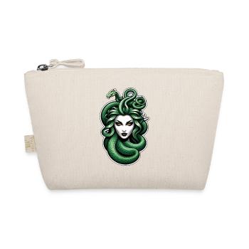 Medusa Greek Mythology Monster - Organic Pouch - nature - Front