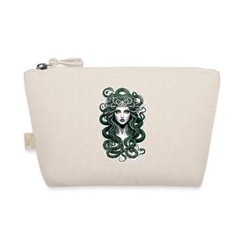 Medusa Greek Mythology Monster - Organic Pouch - nature - Front