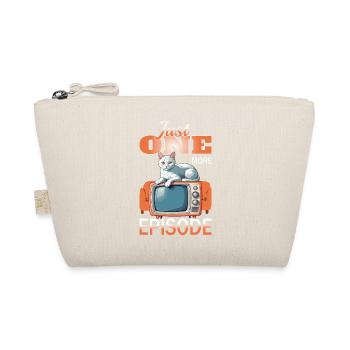 Chat à la télé - Trousse biologique - nature - Devant