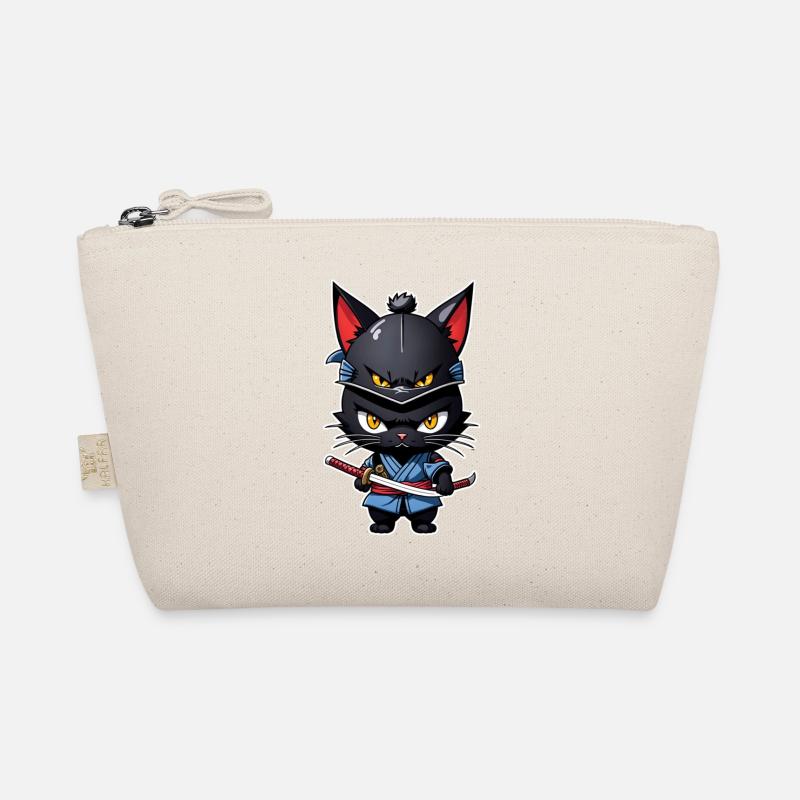Ninja Cat - Samurai Kitten Organic Pouch