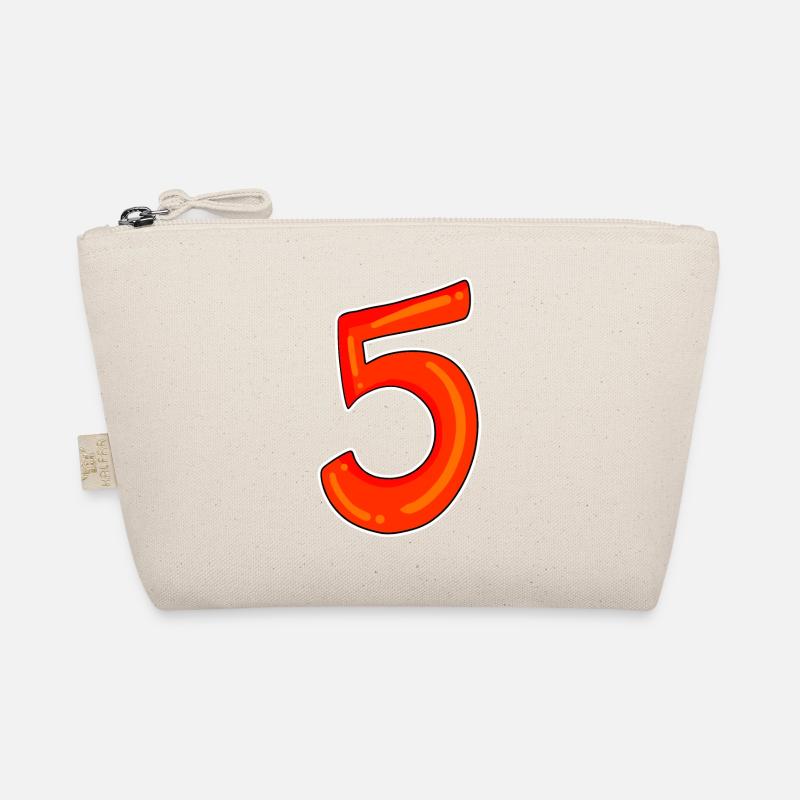 Symbole de cinq chiffres 5 Trousse biologique