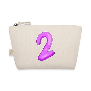Two - 2 - Number Number - Organic Pouch - nature - Front