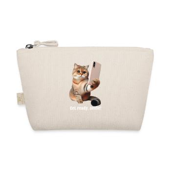 Get ready, selfie-9 - Organic Pouch - nature - Front