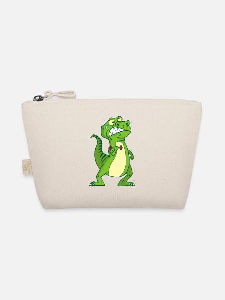 The strength of the tyrannosaurus rex - Organic Pouch - nature - Front