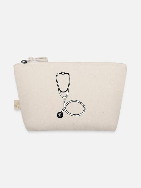 Médecin Stéthoscope Symbole Médical Entendre Expertise - Trousse biologique - nature - Devant