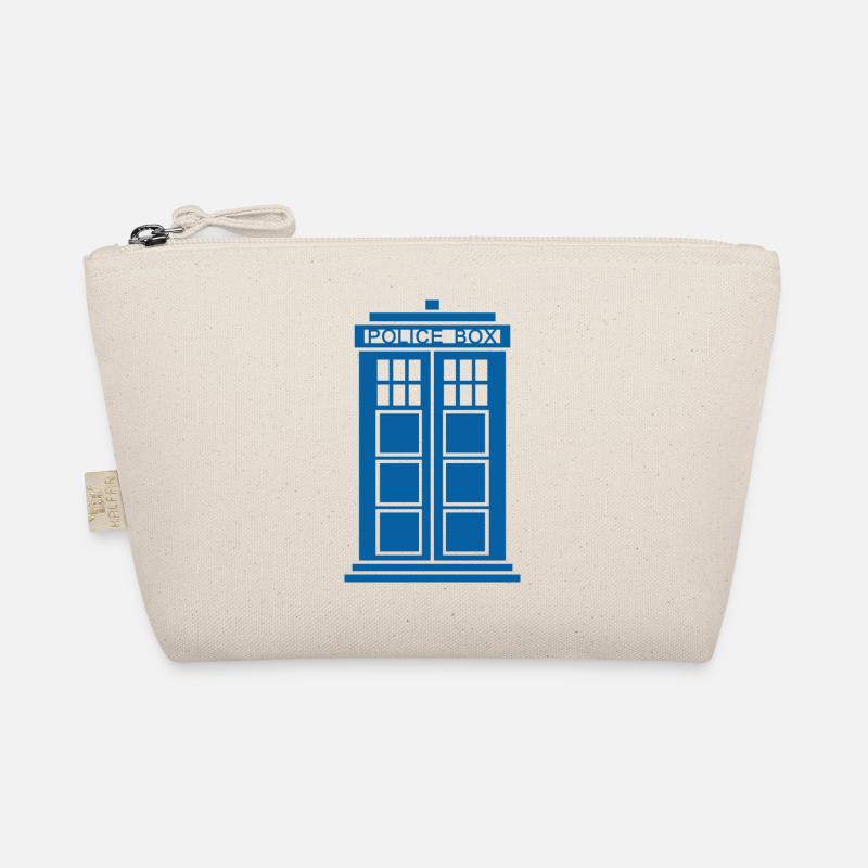 tardis flies Organic Pouch