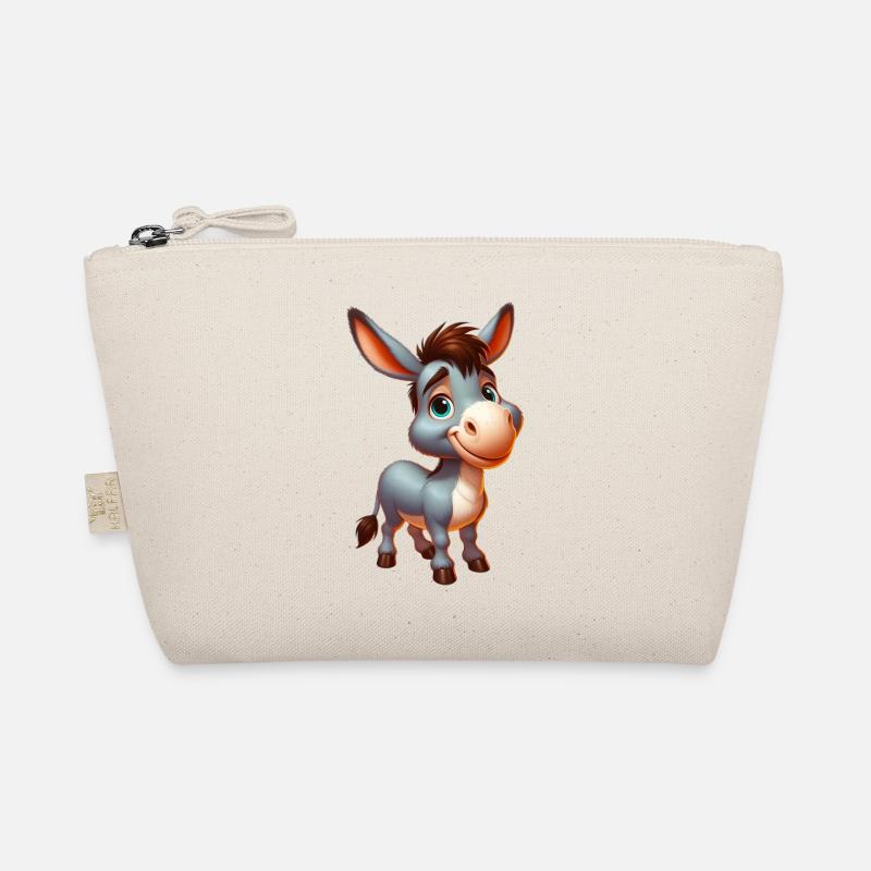 Esel Esel Schnuller Maultier Bio-Täschchen