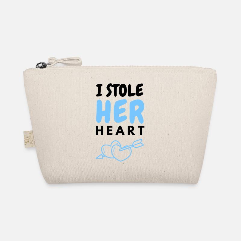 I stole her heart Bio-Täschchen