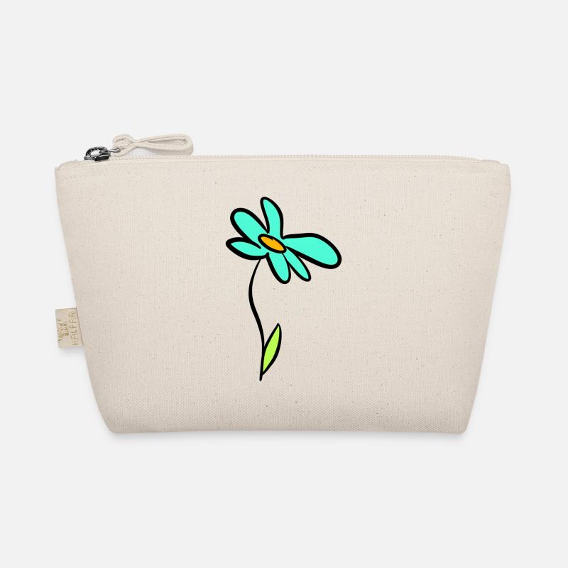 Illustration de fleur heureuse faite à la main Trousse biologique