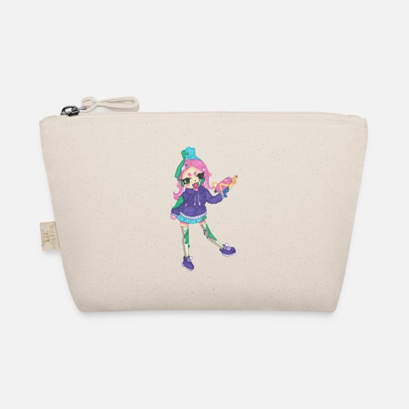 Inkling Mädchen | Pink 2 | Splatoon Bio-Täschchen