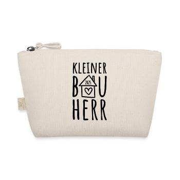Kleiner Bauherr 2025 - Bio-Täschchen - Natur - Vorne