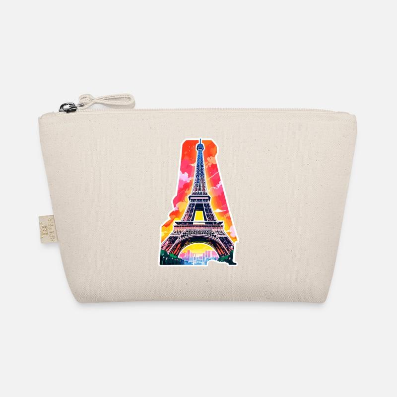 Eiffel tower #21 - Organic Pouch - nature
