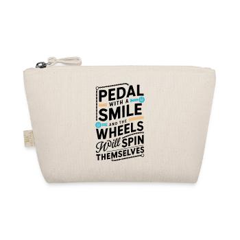 Motif de vélo avec citation inspirante - Trousse biologique - nature - Devant