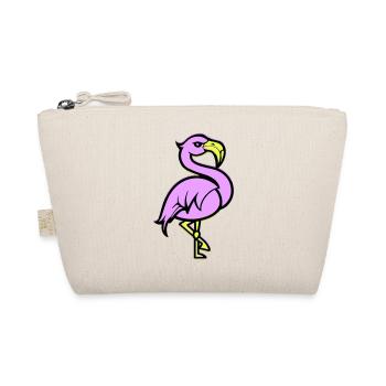 Flamingo Comic - Organic Pouch - nature - Front