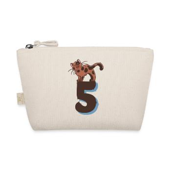Cat Number 5 - Organic Pouch - nature - Front