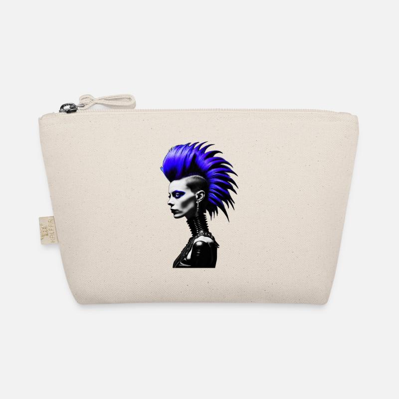 Punk Girl - Bio-Täschchen - Natur
