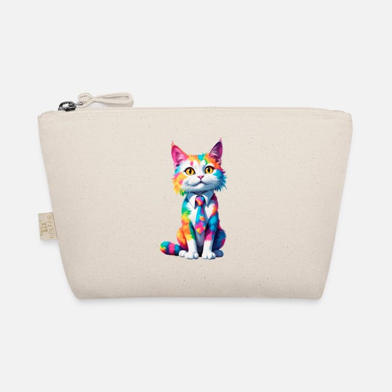 Handsome Cat Bio-Täschchen