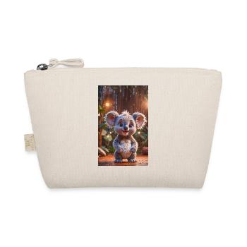 super cute Australian animal Down Under koala bear - Organic Pouch - nature - Front