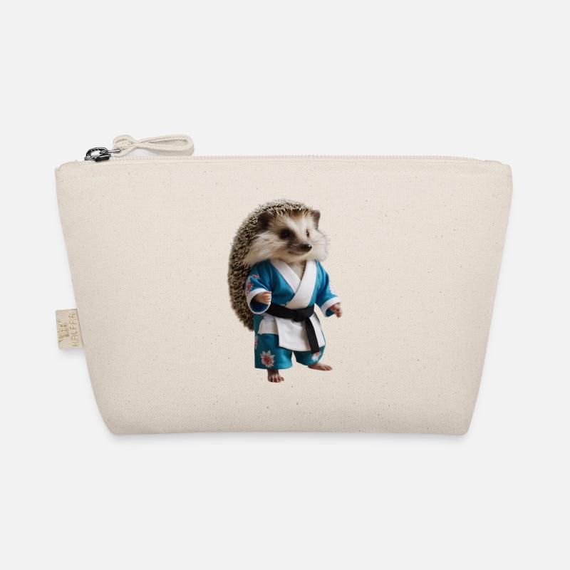 Sportlicher Igel Bio-Täschchen