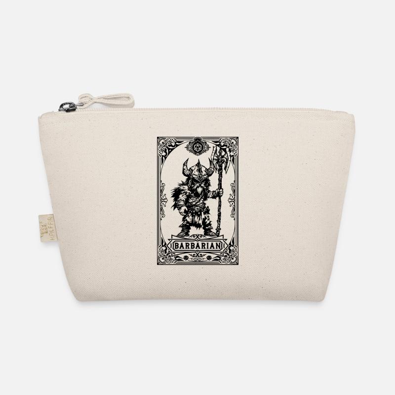 Barbar RPG Tarot Karte Chibi Bio-Täschchen