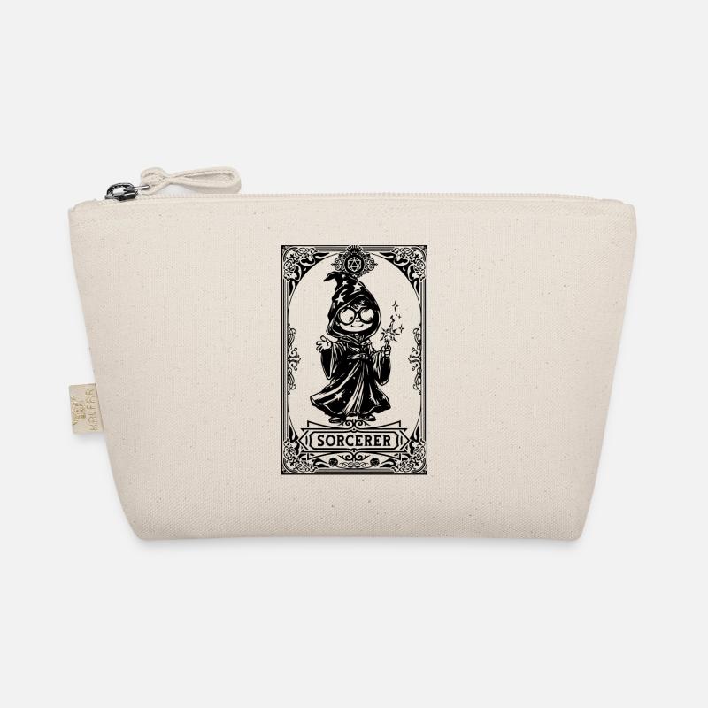 Sorcerer RPG Tarot Card chibi Organic Pouch