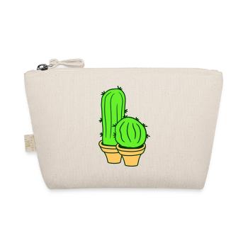 2 petits Cactus Cactus Épines Desert Pot de Fleurs - Trousse biologique - nature - Devant