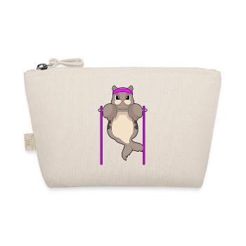 Phoque Bodybuilder Tractions Musculation - Trousse biologique - nature - Devant