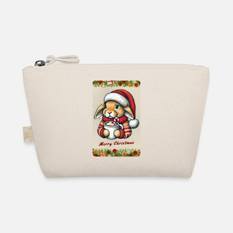 Lapin de Noël avec chocolat chaud Trousse biologique