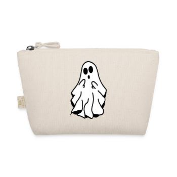 Cartoon Ghost - Organic Pouch - nature - Front