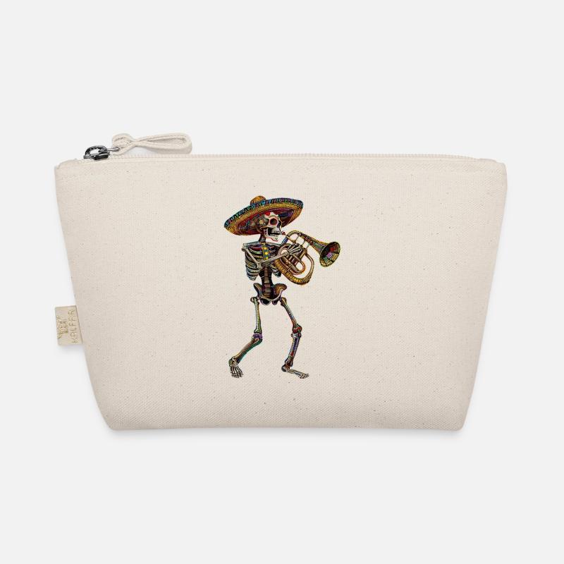 Tuba Mexican Skeleton Organic Pouch