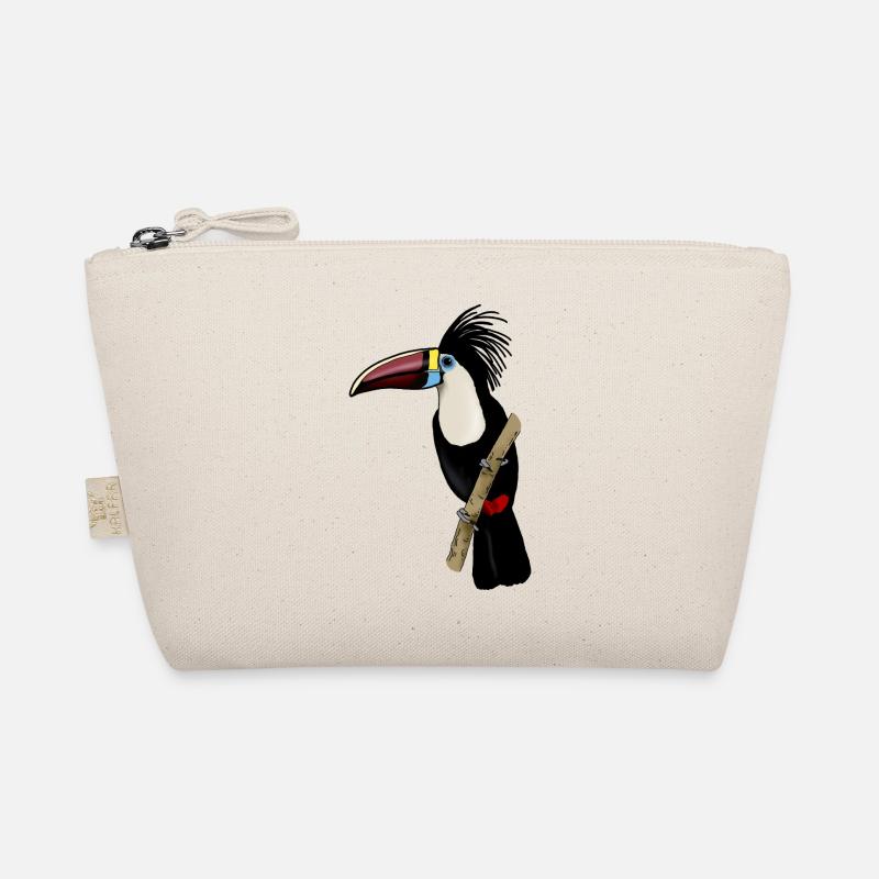 Toucan on a branch Organic Pouch