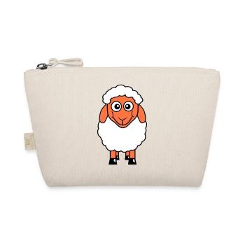 mouton bébé se tient mignon mignon agneau enfant cool bande dessinée - Trousse biologique - nature - Devant