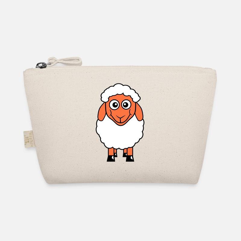 Sheep Baby Stands Cute Cute Lamb Child Cool Comic Organic Pouch