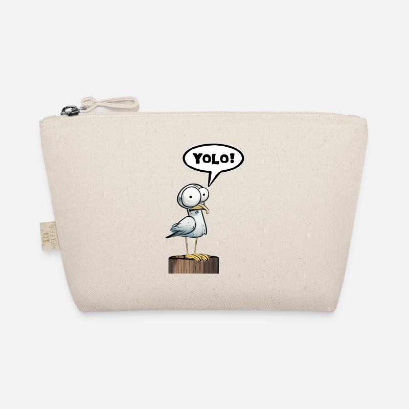 Möwe Sprechblase Yolo Bio-Täschchen