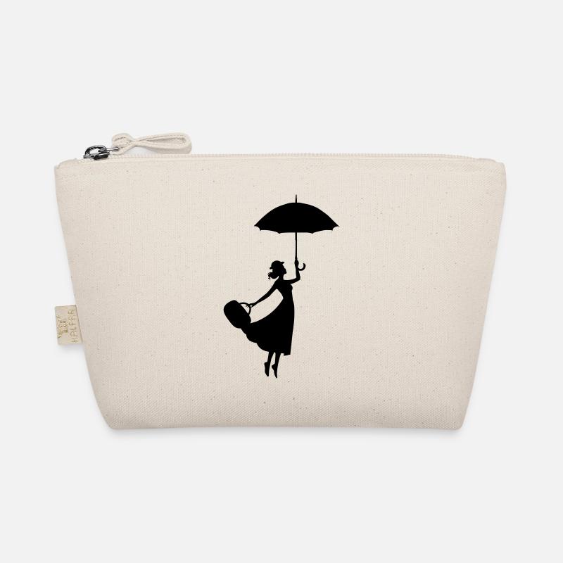 Woman Umbrella Organic Pouch
