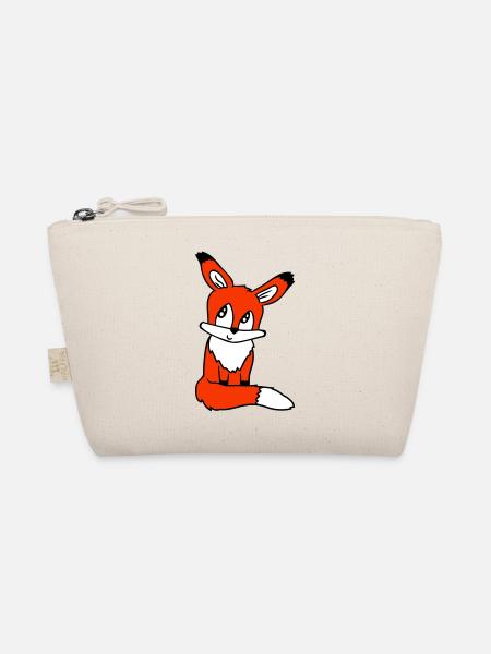 Fox Red Fox Wild Animal Clever Forest Inhabitants - Organic Pouch - nature - Front