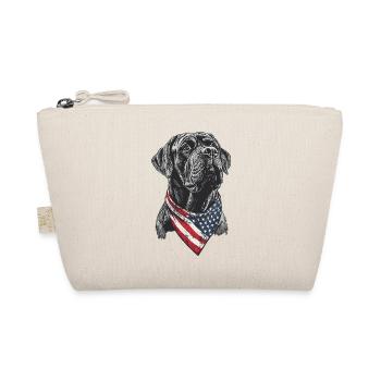 Englischer Mastiff - Bio-Täschchen - Natur - Vorne