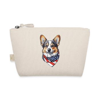 Welsh Corgi Pembroke - Bio-Täschchen - Natur - Vorne