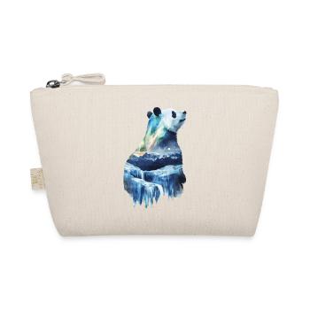 Panda - Bio-Täschchen - Natur - Vorne
