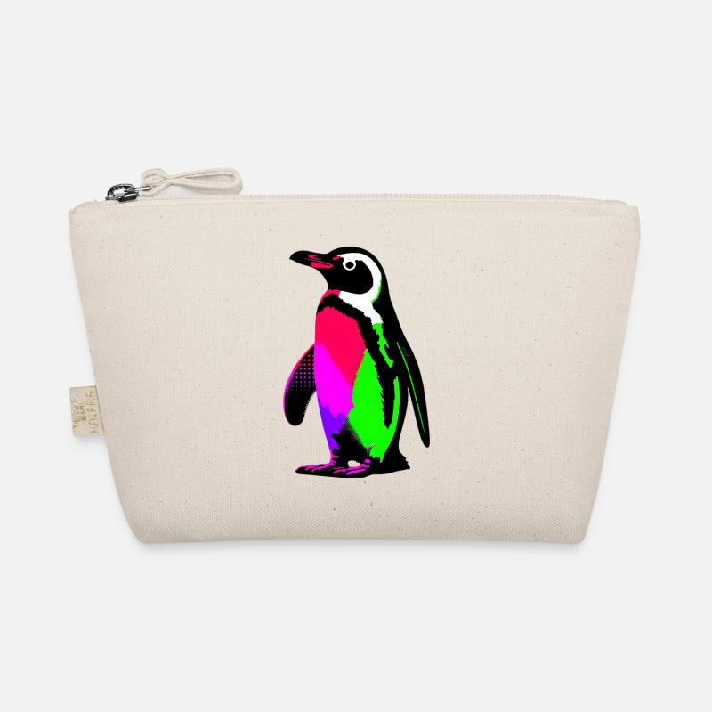Pinguin - Bio-Täschchen - Natur